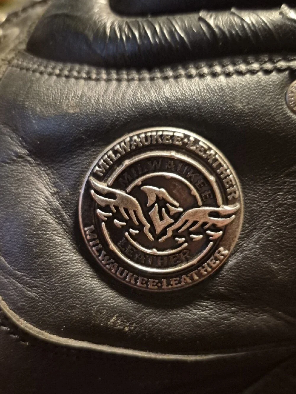 Harley-Davidson Men's Black Leather Lace-Up Work Boots